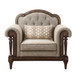 Heath Court - Chair - Dark Brown / Gray