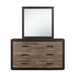 Miter - Mirror - Brown
