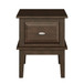 Minot - End Table - Brown
