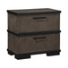 Acworth - Nightstand - Brown / Black