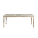 Celandine - Dining Table With Glass Insert - Gold / Silver / Champagne