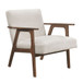 Omara - Accent Chair Dark Brown Base
