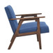 Omara - Accent Chair Dark Brown Base
