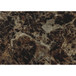 Flannery - Dining Table WIth Faux Marble Top - Brown / Black