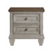 Renton - Nightstand - Gray / Brown