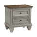 Renton - Nightstand - Gray / Brown