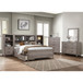 Woodrow - Pier/Tower Nightstand - Gray