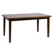 Delmar - 6 Piece Pack Dinette Set - Espresso / Black