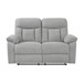 Jules - Double Reclining Loveseat - Gray