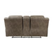 Hazen - Double Reclining Loveseat With Center Console - Brown