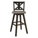 Amsonia - 29" Swivel X-Back Pub Height Chair (Set of 2)