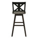 Amsonia - 29" Swivel X-Back Pub Height Chair (Set of 2)