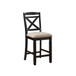 Baywater - Counter Height Chair (Set of 2) - Beige / Black