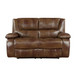 Ellicott - Double Reclining Loveseat - Brown