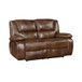 Ellicott - Double Reclining Loveseat - Brown
