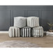 Easley - Monica Pouf - Multicolor