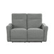 Edition - Power Double Lay Flat Reclining Loveseat With Power Headrests And USB Ports - Dove Gray
