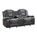 Briscoe - Double Glider Reclining Loveseat With Center Console