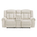 Nutmeg - Double Reclining Loveseat With Center Console