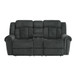 Nutmeg - Double Reclining Loveseat With Center Console