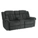 Nutmeg - Double Reclining Loveseat With Center Console