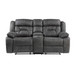 Madrona Hill - Double Reclining Loveseat With Center Console