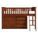 Rowe - Low Loft Bunk With Dresser - Cherry