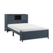 Sloane - Bookcase Bed With Hidden Desk, Stool And Storage Bench