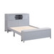 Sloane - Bookcase Bed With Hidden Desk, Stool And Storage Bench