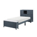 Sloane - Bookcase Bed With Hidden Desk, Stool And Storage Bench