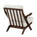 Lennox - Accent Chair - Dark Brown Frame