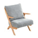 Lennox - Accent Chair - Light Brown Frame