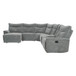 Tesoro - Modular Reclining Sectional With Left Chaise