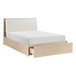 Matteo - Platform Bed With Storage Footboard