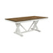 Brunson - Dining Table - Oak / White
