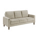 Crandall - Sofa & Loveseat - Taupe