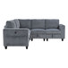 Walterboro - Sectional With Storage, Storage Pouches And Charging Ports