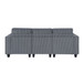 Walterboro - Sofa With Storage, Storage Pouches And Charging Ports