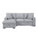 Pompano - Sectional With Chaise, Pull-Out Bed And Hidden Storage, Charging Ports