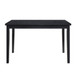 Andreas - 5 Piece Dining Room Set (Table & 4 Side Chairs) - Black / Gray