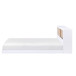 Asker - Full Bookcase Bed - White