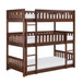 Rowe - Triple Bunk Bed - Cherry