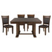 Wieland - 5 Piece Set (Table & 4 Side Chairs) - Brown