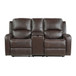 Austin - Double Reclining Loveseat With Center Console -