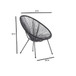 Modern Egg Shaped String Chairs (Set of 2)