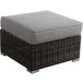 Stylish Outdoor Ottoman With Cushion For Comfort
