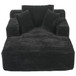 Modern Full Compressed Chaise Lounge Sofa Bed With Removable Pillows