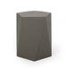 Side Table With Geometric Design