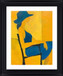 Golden Leisure - 28" x 34" Framed Wall Art