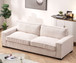 Luxe - Corduroy Sofa With Sleek Design, Spacious And Comfortable 3 Seater Couch